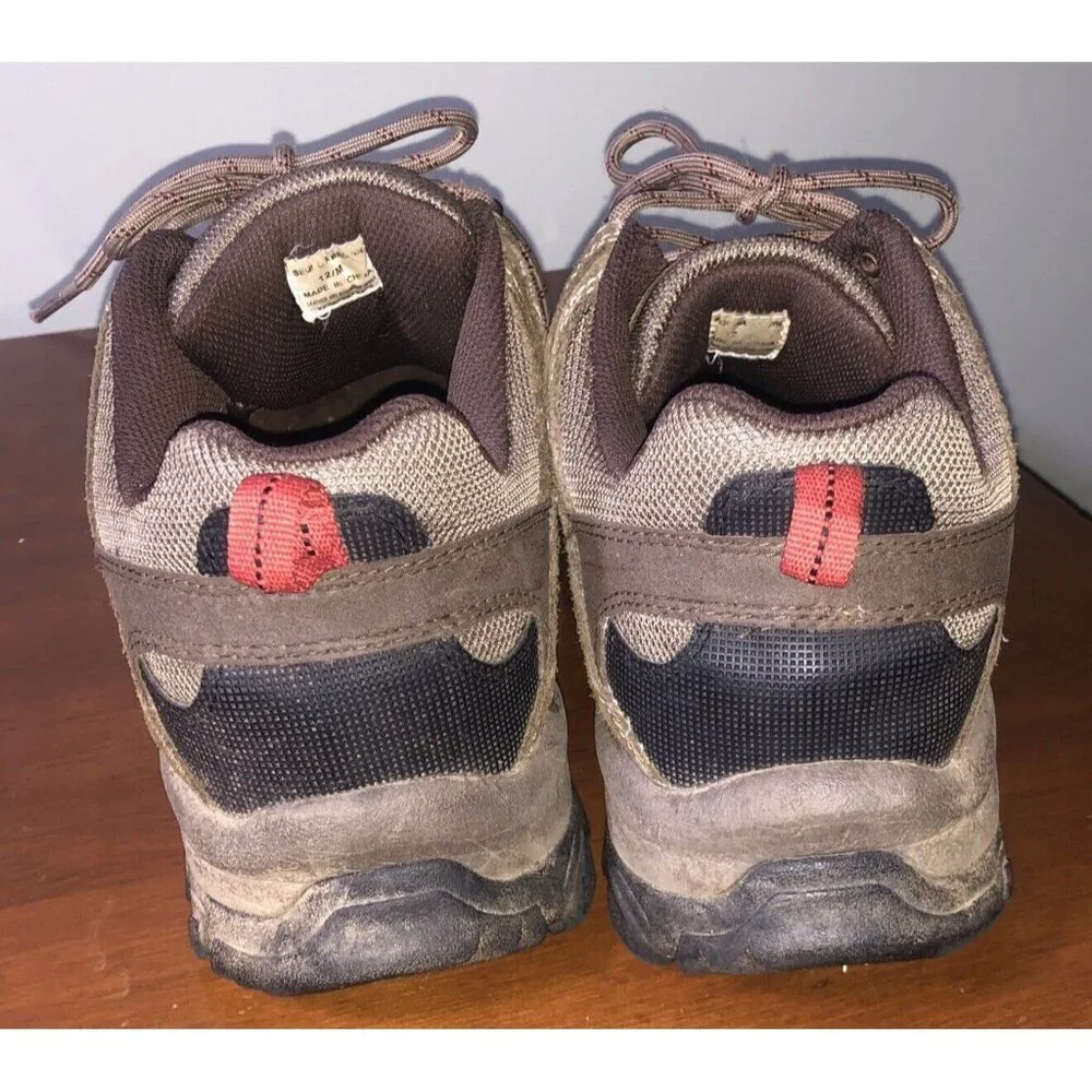 EVEREST Mens Leather Brown Hiking Boots Size 12 Ankle Utility‎ Outdoors - Picture 9 of 13